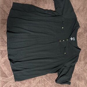 croft & barrow Black Women's Plus 3X Knit Top